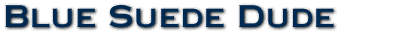 Blue Suede Dude