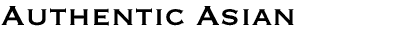 Authentic Asian