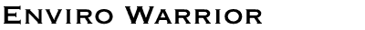 Enviro Warrior