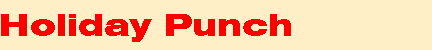 Holiday Punch
